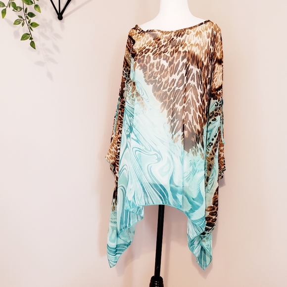 unbranded Other - 💥FREE w purchase💥 BEACH COVER-UP LEOPARD